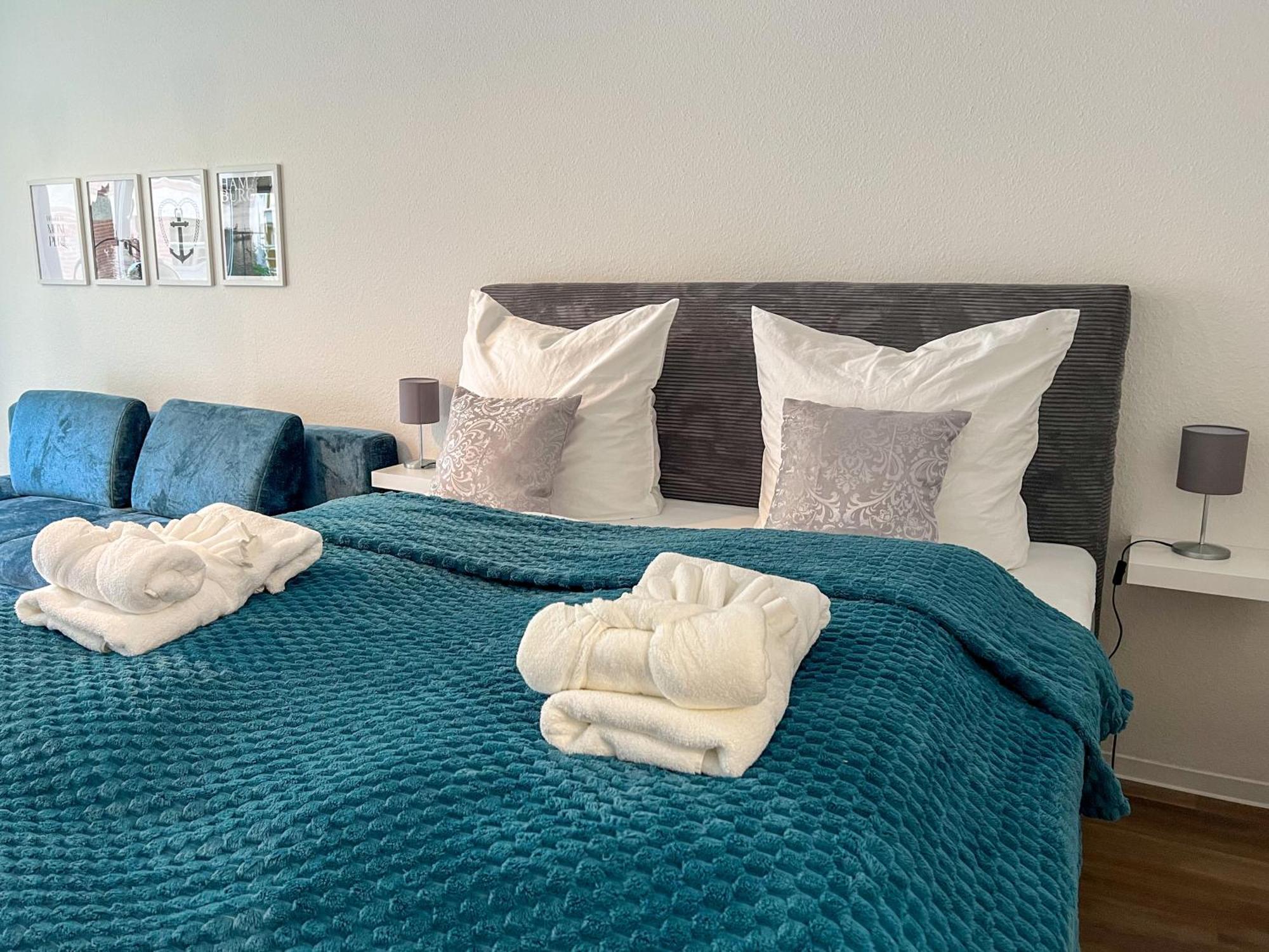 Ankerherz Appartements Bei Blankenese Hamburk Pokoj fotografie