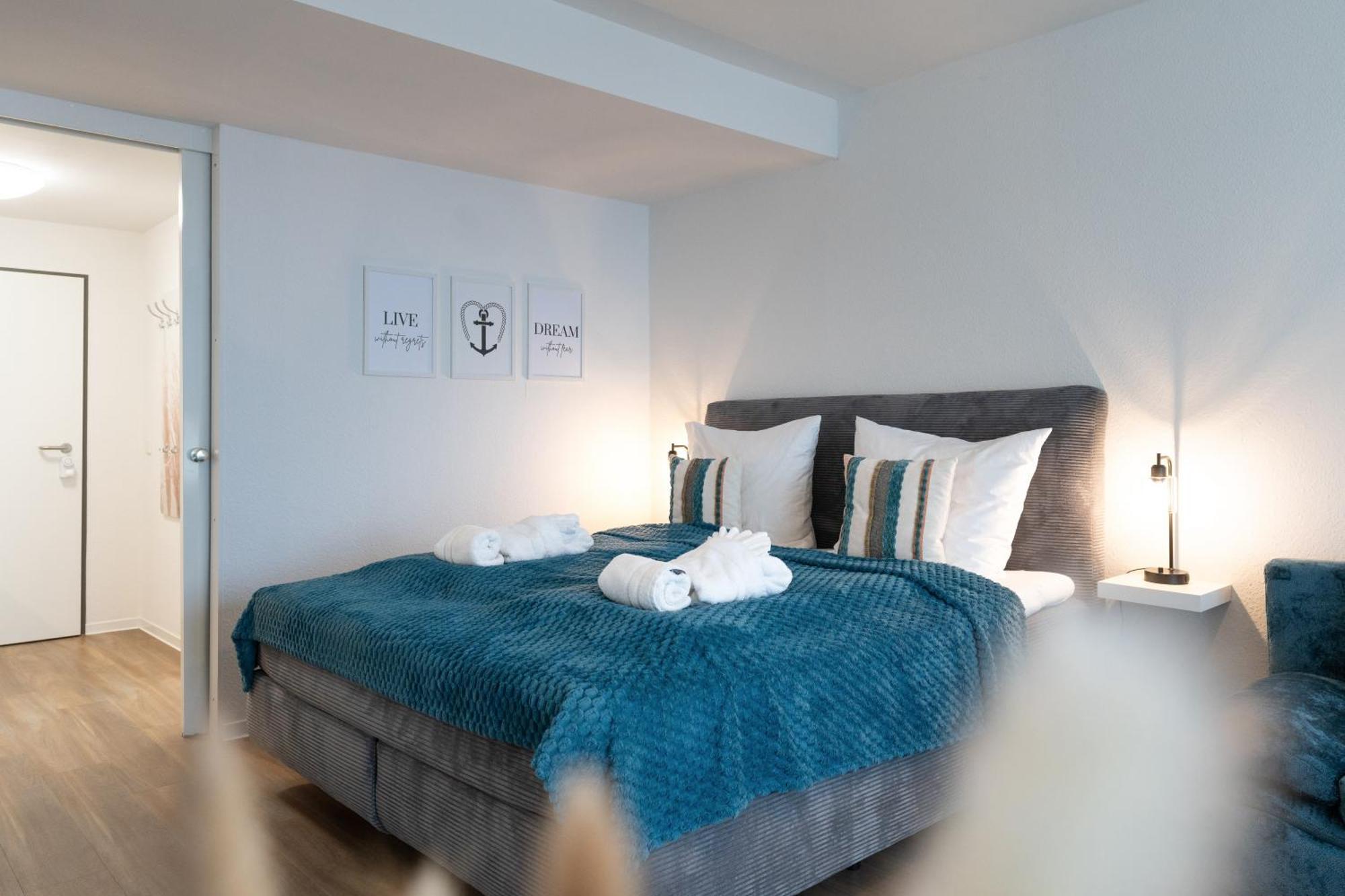 Ankerherz Appartements Bei Blankenese Hamburk Pokoj fotografie