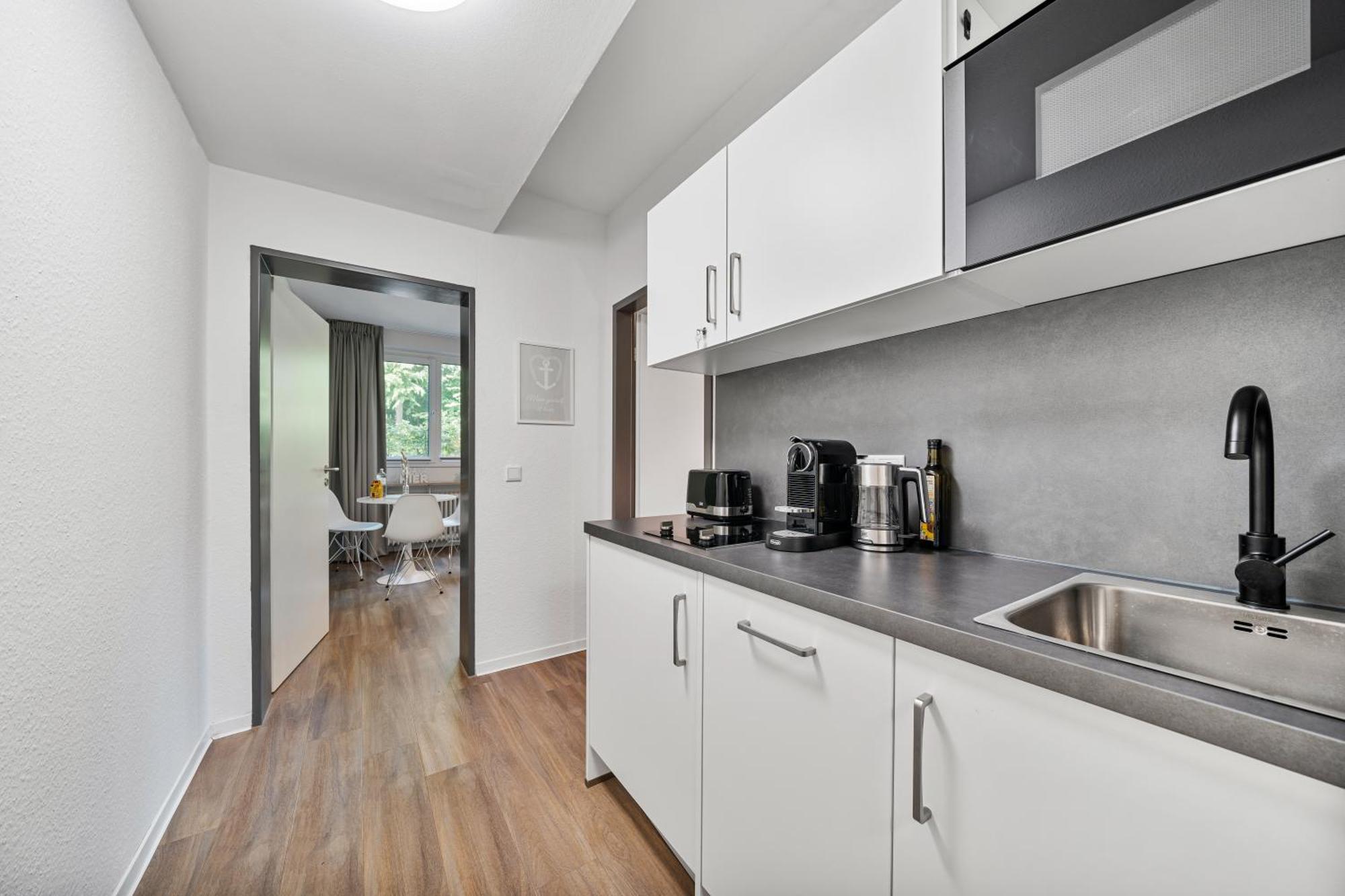 Ankerherz Appartements Bei Blankenese Hamburk Pokoj fotografie