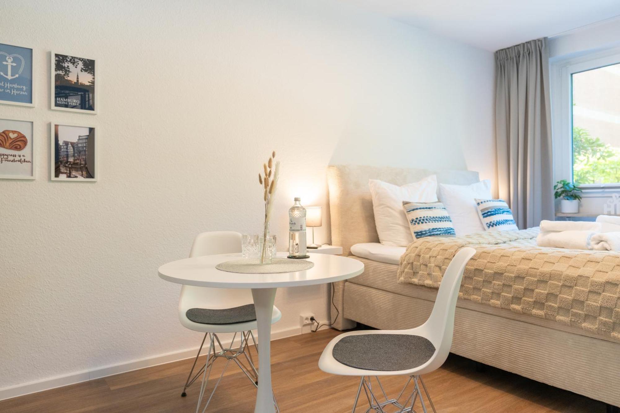 Ankerherz Appartements Bei Blankenese Hamburk Pokoj fotografie