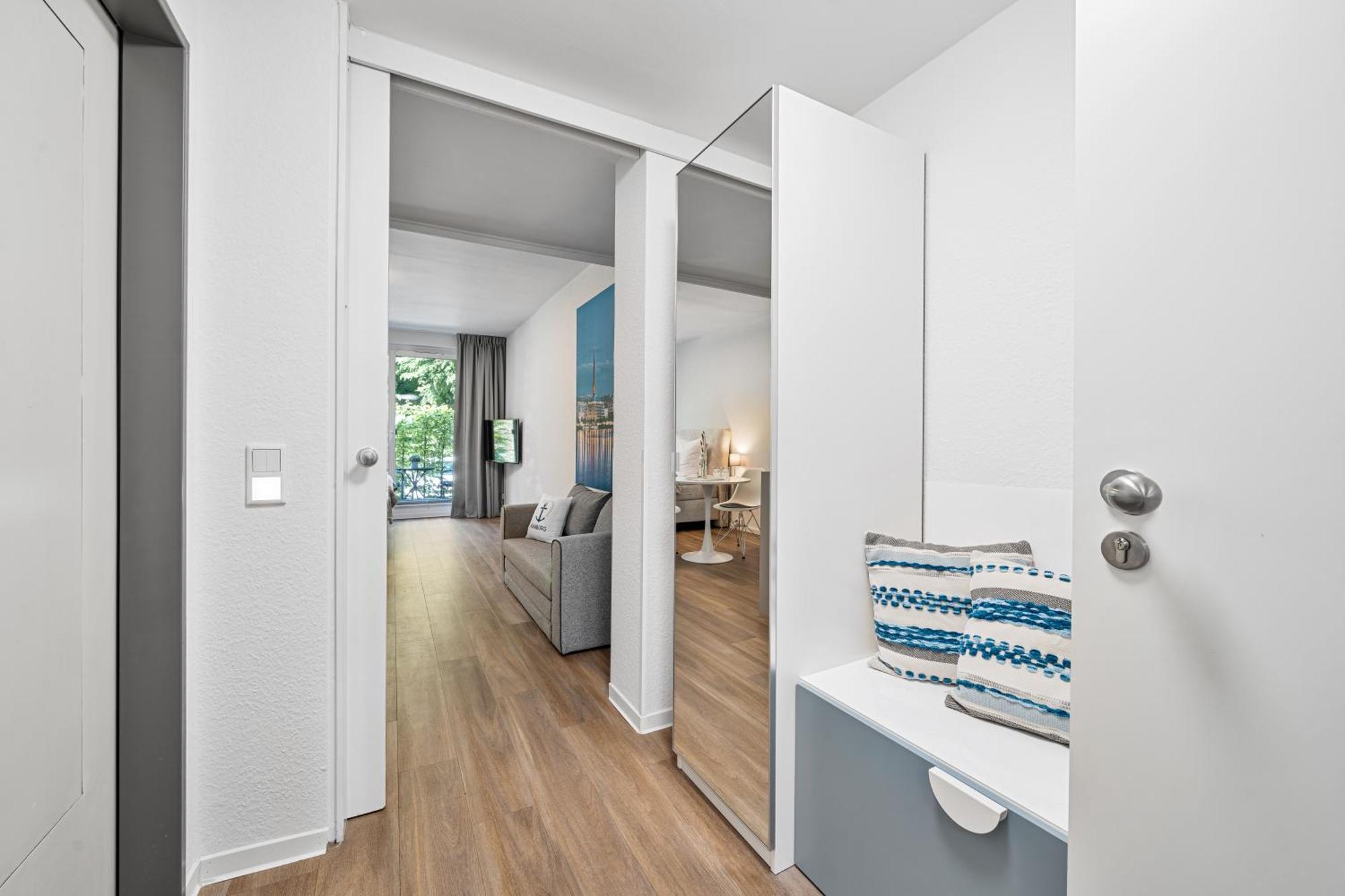 Ankerherz Appartements Bei Blankenese Hamburk Pokoj fotografie