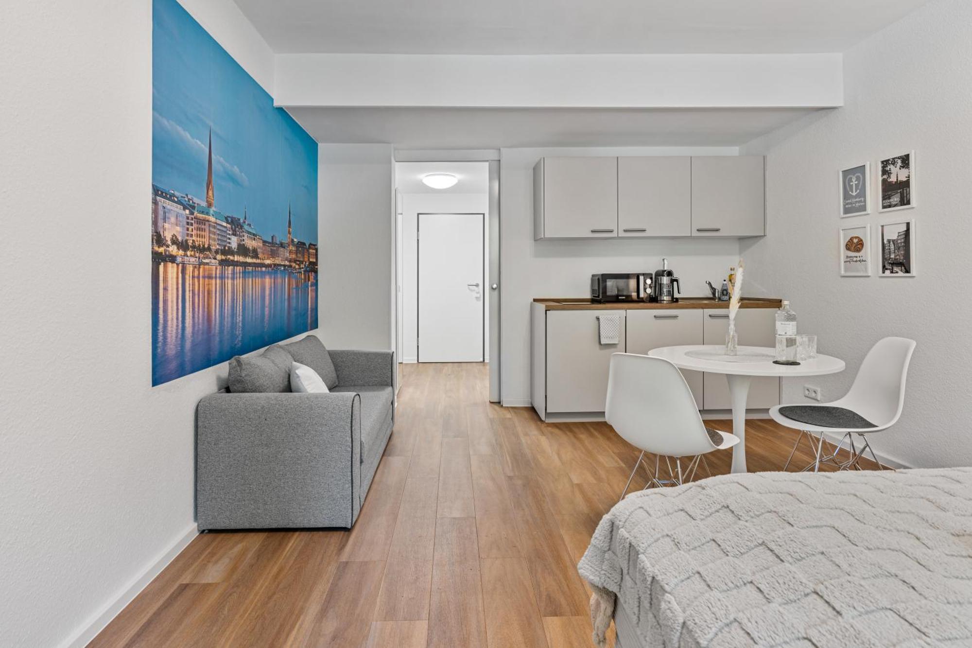 Ankerherz Appartements Bei Blankenese Hamburk Pokoj fotografie