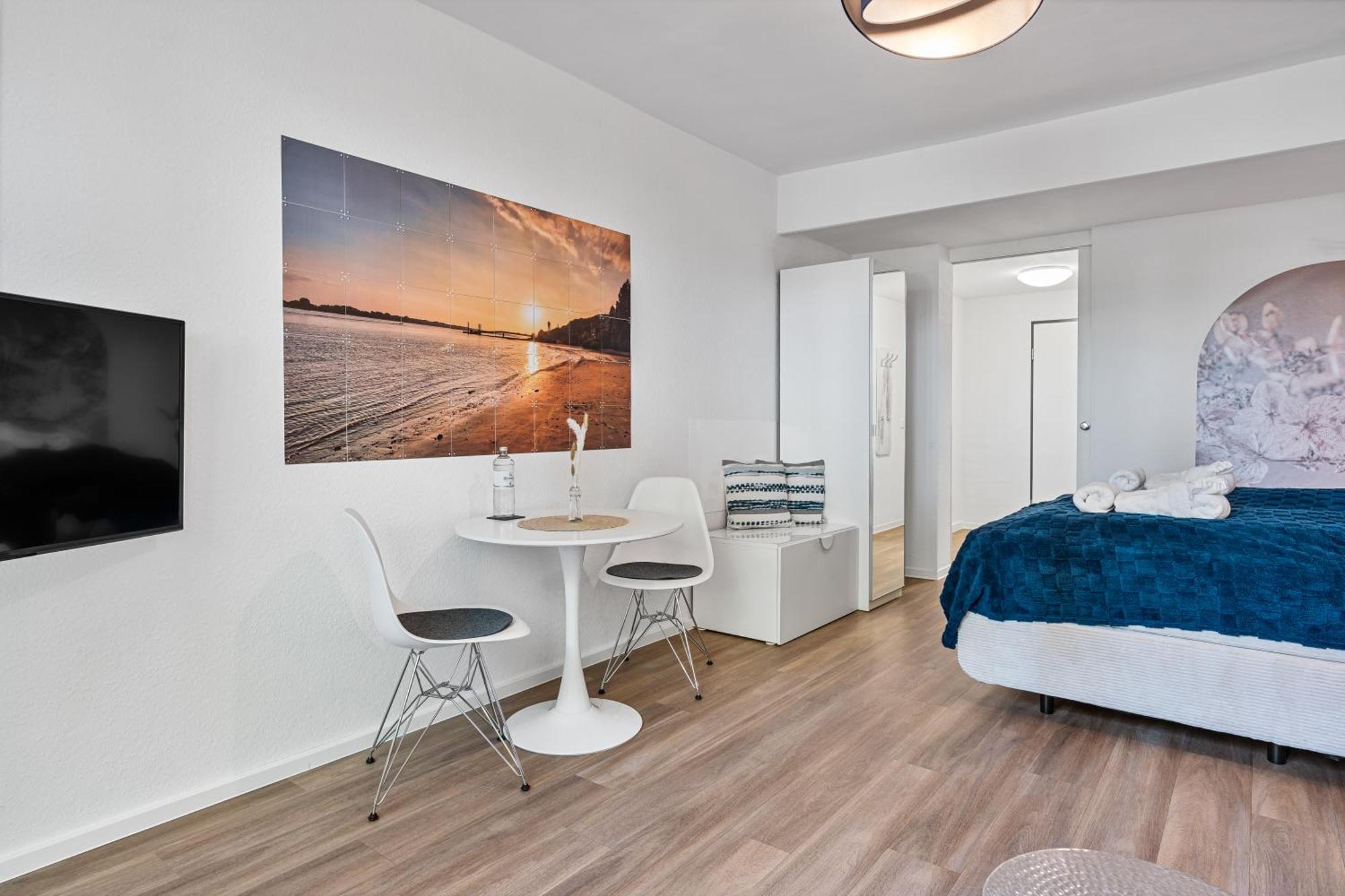Ankerherz Appartements Bei Blankenese Hamburk Pokoj fotografie